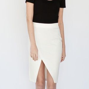 Cupcakes and Cashmere cream pencil skirt
